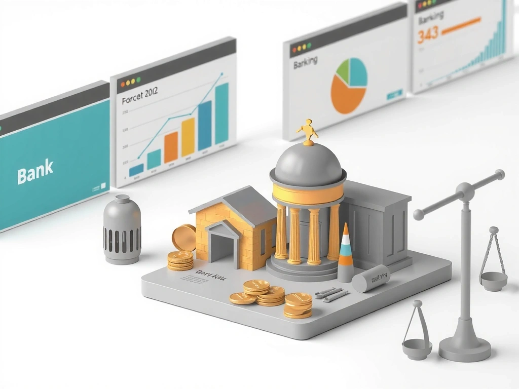 Digital banking platform before redesign